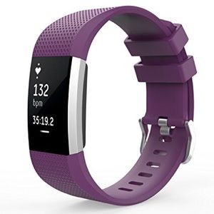 Fitbit Charge 2 Heart Rate + //color: Plum //SMALL